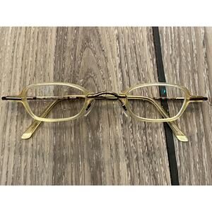 Silver Cream Gold HUMPHREY'S Very Small Plastic Eye glasses 39-25-135